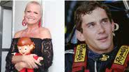 Xuxa e Ayrton Senna iniciaram um romance em 1987 - Marcello Sá Barreto/Brazil News e Getty Images