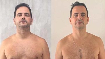 Antes e depois de Carioca - Reprodução/Instagram