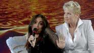 Anitta e Xuxa durante programa na TV Record (2017) - Reprodução/TV Record