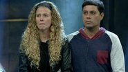 Debby Lagranha e Leandro são eliminados do 'Power Couple' com 37,36% dos votos do público. - Reprodução/ Record TV