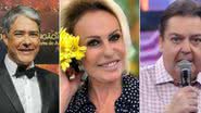 William Bonner, Ana Maria Braga e Faustão podem ter salários reduzidos. - Reprodução/ Instagram/ Globo