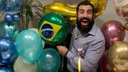 Kaysar Dadour comemora vinda ao Brasil - Reprodução/Instagram