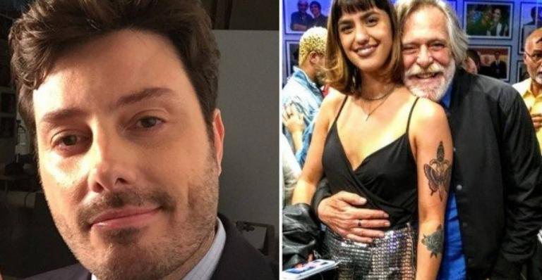 Danilo Gentili fala sobre namoro de José de Abreu com Carol Junger, 51 anos mais nova - Reprodução/Instagram e Cristina Granato