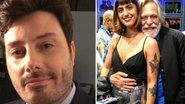 Danilo Gentili fala sobre namoro de José de Abreu com Carol Junger, 51 anos mais nova - Reprodução/Instagram e Cristina Granato