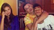 Bruna, David e Neymar - Reprodução/Instagram