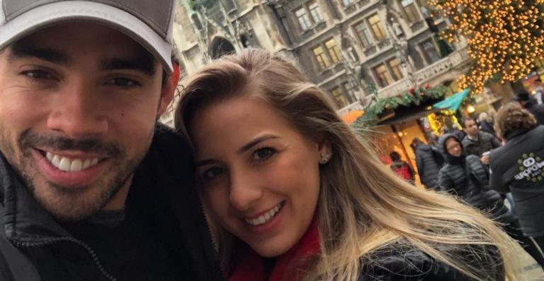 Gabriel Diniz viajava para encontrar a namorada, Karoline Calheiros, quando sofreu acidente aéreo - Reprodução/Instagram