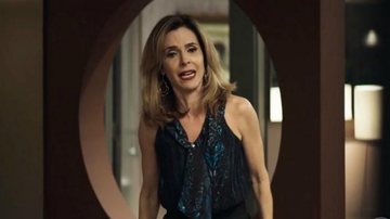 Lyris (Deborah Evelyn) confrontará Agno (Malvino Salvador) ao descobrir que o marido é gay. - Reprodução/ TV Globo