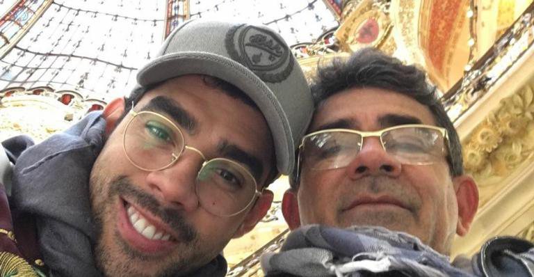Gabriel Diniz e o pai, Cizinato Diniz. - Reprodução/ Instagram