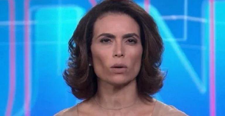 Giuliana Morrone apresentava o 'Bom Dia Brasil' no momento do deslize - Reprodução/TV Globo
