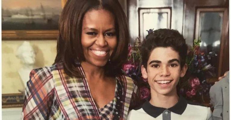 Michelle Obama homenageou ator de "Descendentes" - Reprodução/Instagram