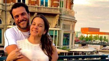 Rodrigo Lombardi e esposa - Reprodução/Instagram