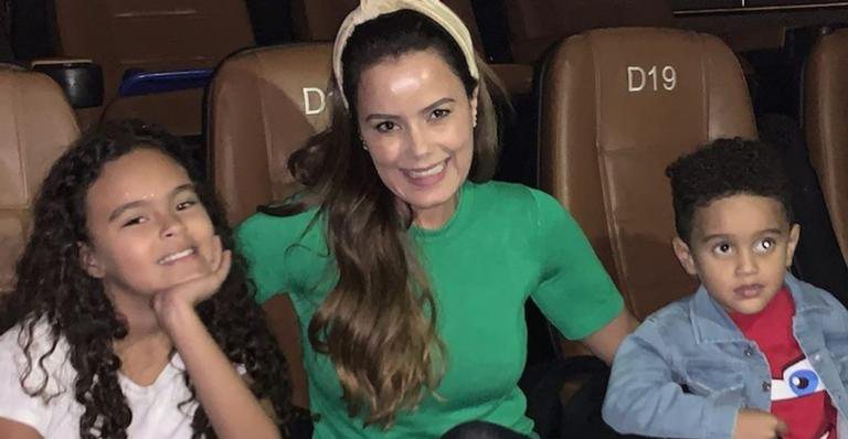 Luciele Di Camargo é mãe de Maria Eduarda e Davi - Reprodução/Instagram