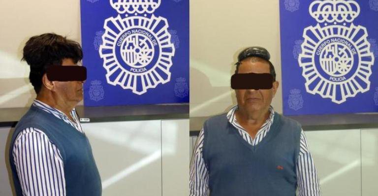 Polícia espanhola prende homem com cocaína escondida na peruca - Divulgação / Policía Nacional de España