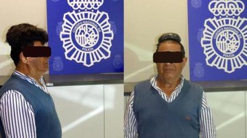 Polícia espanhola prende homem com cocaína escondida na peruca - Divulgação / Policía Nacional de España