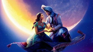 Jasmine (Naomi Scott) e Aladdin (Mena Massoud) - Destaque Walt Disney