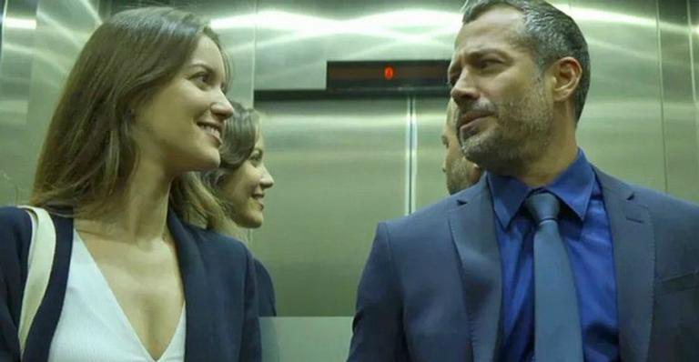 Fabiana (Nathalia Dill) e Agno (Malvino Salvador) em cena de 'A Dona do Pedaço'. - TV Globo.