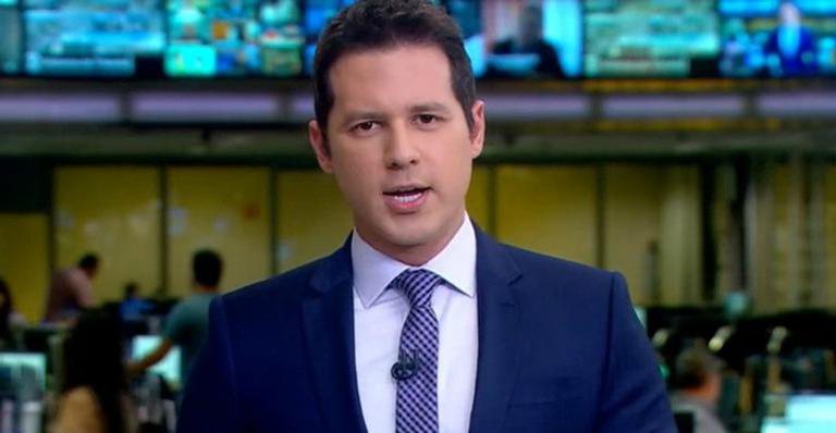Dony De Nucchio é âncora do 'Jornal Hoje' ao lado de Sandra Annenberg. - TV Globo
