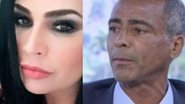 Solange Gomes e Romário - Reprodução/Instagram/TVGlobo
