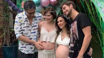 Letícia e Tatá realizaram o chá de bebê juntas - Reproduão/Instagram