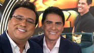 Geraldo Luís visitou Cesar Filho no último domingo (8), no 'Domingo Show'. - Reprodução/ Instagram