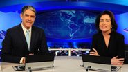 William Bonner e Renata Vasconcellos - Reprodução/TV Globo