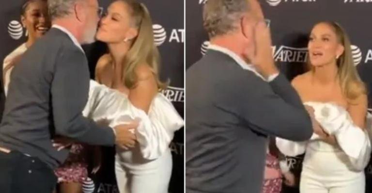 Tom Hanks e Jennifer Lopez em evento da revista Variety - Reprodução/Instagram