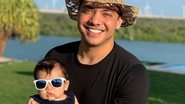 Wesley Safadão e o filho caçula, Dom - Reprodução/ Instagram