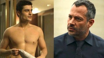 Leandro (Guilherme Leicam) e Agno (Malvino Salvador) engatarão um romance em 'A Dona do Pedaço'. - Reprodução/ TV Globo