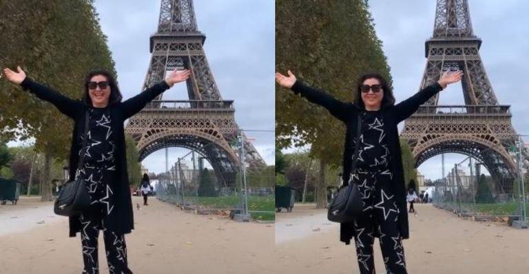Kika Sato se diverte na França - Reprodução/Instagram