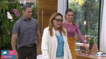 Maria Zilda Bethlem no 'Mais Você' - Reprodução/TV Globo