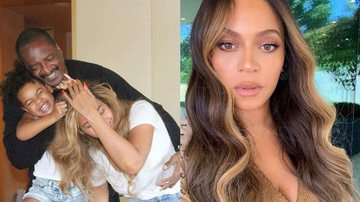 Beyoncé e pai - Reprodução/Instagram