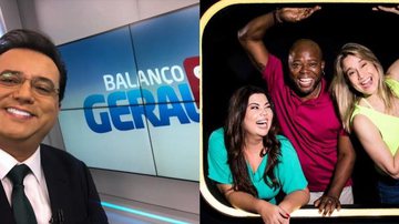 Geraldo Luís estreou no 'Balanço Geral' da Record TV e a Globo lançou o 'Se Joga' - Reprodução/Instagram