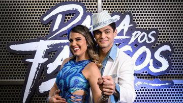 Lucas Veloso e Nathalia Melo se conheceram durante o quadro 'Dança dos Famosos', exibido pela TV Globo - Globo/Ramón Vasconcelos