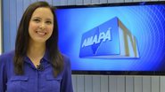 A repórter Aline Ferreira, da TV Amapá, estará na bancada do 'Jornal Nacional' no próximo sábado (12). - Celso Kato/ TV Amapá