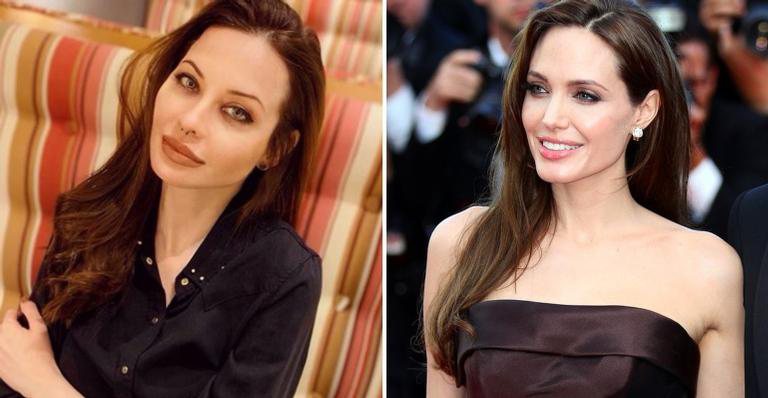 A modelo mineira Lu Reis ficou surpresa com repercussão de sua semelhança com Angelina Jolie. - Instagram/ @lureis80