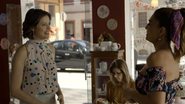 Josiane consegue emprego na confeitaria de Maria da Paz - TV Globo