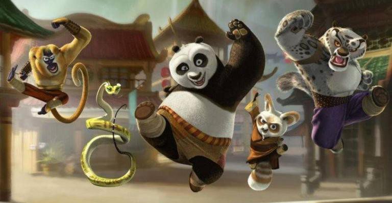 Sessão da Tarde exibe o desenho animado 'Kung Fu Panda 2', sequência do primeiro longa de mesmo nome da Dreamworks. - Divulgação