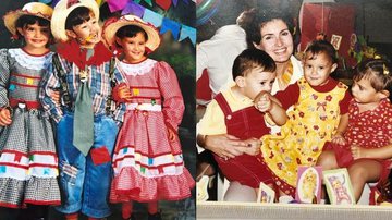 Fátima Bernardes relembra infância de seus trigêmeos - Instagram/ @fatimabernardes