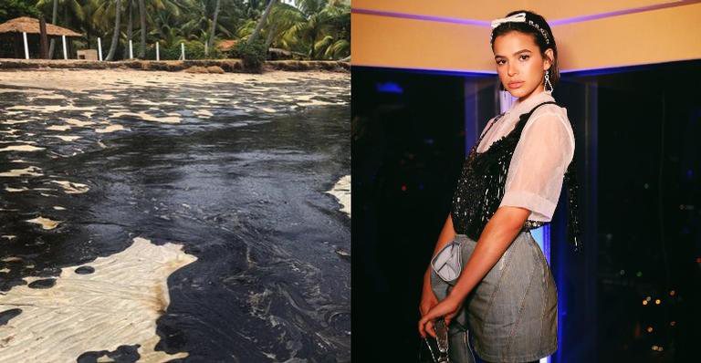 Bruna Marquezine fala sobre derramamento de óleo em praias - Instagram: @brunamarquezine