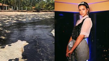 Bruna Marquezine fala sobre derramamento de óleo em praias - Instagram: @brunamarquezine