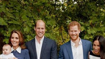 Príncipe William ao lado da esposa, Kate Middleton, do irmão, Príncipe Harry e de Meghan Markle - Instagram