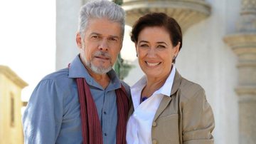 Lilia Cabral e José Mayer contracenaram no remake de 'Saramandaia', na TV Globo - Globo/Estevam Avellar