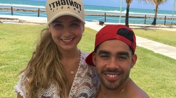 Karoline Calheiros e Gabriel Diniz estavam noivos quando o cantor faleceu - Instagram/@karolinecalheiros