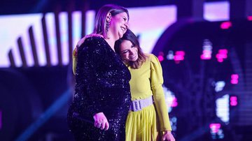 As cantoras apresentaram o hit durante o 'Prêmio Multishow' - Paulo Tauil / Agência BrazilNews