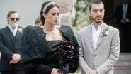 Vivi (Paolla Oliveira) e Camilo (Lee Taylor) no casamento - Globo/Raquel Cunha