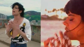 Michael Jackson e Mara Maravilha gravaram clipes no Pelourinho, acompanhados do Olodum - Reprodução/YouTube