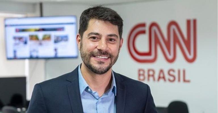 Evaristo Costa anuncia data de estreia da CNN Brasil - Instagram