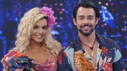 Giovanna Lancellotti e Danniel Navarro foi a segunda dupla a se apresentar na 'Dança dos Famosos' - TV Globo