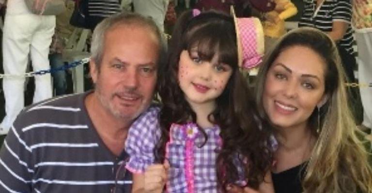 Tânia Mara e Jayme Monjardim com a filha Maysa - Instagram