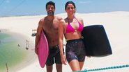 Os atores Carol Castro e Bruno Cabrerizo assumem que estão oficialmente namorando - Instagram/bruno_cabrerizo